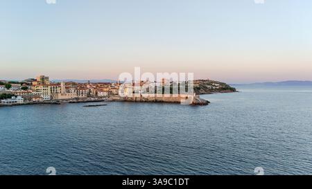 Piombino est une ville italienne dans la province de Livourne, Toscane, Italie. Banque D'Images