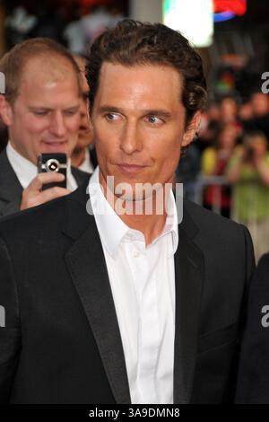 27 avril 2009 - Hollywood, CA, États-Unis - 27 avril 2009 - Hollywood, CA - Matthew McConaughey. ''Ghosts of GirlFriends Past'' première de Los Angeles au Grauman's Chinese Theatre. Crédit photo : Byron Purvis/AdMedia Banque D'Images