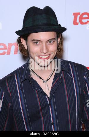 18 septembre 2008 - Los Angeles, CA, États-Unis - 18 septembre 2008 - Los Angeles, Californie - Jackson Rathbone. Teen Vogue's Young Hollywood issue Party 2008 au Los Angeles County Museum of Art. Crédit photo : Jaguar/AdMedia Banque D'Images