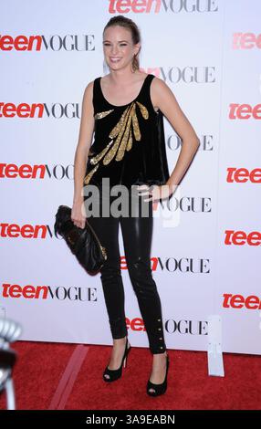 18 septembre 2008 - Los Angeles, CA, États-Unis - 18 septembre 2008 - Los Angeles, Californie - Danielle Panabaker. Teen Vogue's Young Hollywood issue Party 2008 au Los Angeles County Museum of Art. Crédit photo : Jaguar/AdMedia Banque D'Images