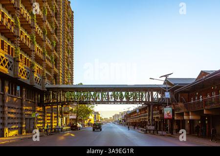 Eastgate Market Bridge Harare Zimbabwe Banque D'Images