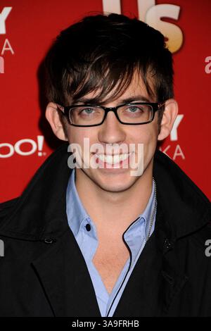 18 novembre 2009 - West Hollywood, CA, États-Unis - 18 novembre 2009 - West Hollywood, Californie - Kevin McHale. US Weekly's Hot Hollywood Party 2009 qui s'est tenue au Voyeur. Crédit photo : Byron Purvis/AdMedia Banque D'Images