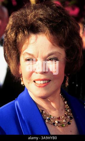 01 mars 1998 ; Los Angeles, CA, États-Unis ; acteur enfant SHIRLEY TEMPLE @ 1998 Academy Awards. Banque D'Images