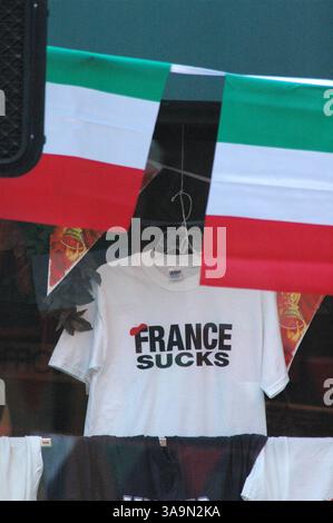 09 juillet 2006 ; Boston, ma, États-Unis ; les supporters italiens du North End de Boston célèbrent la défaite de l'Italie face à la France lors de la finale de la Coupe du monde de football 2006 qui s'est déroulée au stade olympique de Berlin, en Allemagne, le 9 juillet 2006. Le match s'est terminé 1 :1 après un temps supplémentaire, avec l'Italie gagnant 5 :3 dans la fusillade de pénalité. Crédit obligatoire : photo de Seamas Culligan/ZUMA Press. (©) Copyright 2006 par Seamas Culligan Banque D'Images