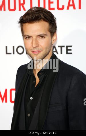 Guy Burnet à la première de 'Mortdecai' à Los Angeles, Californie - 21 janvier 2015 Banque D'Images