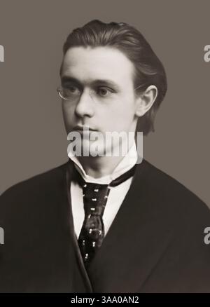 Rudolf Joseph Lorenz Steiner, 1861 – 1925, occultiste autrichien, réformateur social, architecte, ésotériste prétendait clairvoyant, édité numériquement Banque D'Images