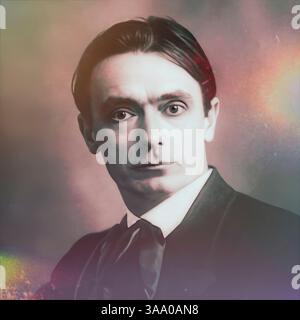 Rudolf Joseph Lorenz Steiner, 1861 – 1925, occultiste autrichien, réformateur social, architecte, ésotériste prétendait clairvoyant, édité numériquement Banque D'Images