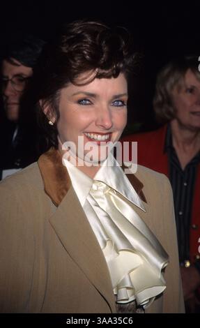 14 décembre 1994 ; Los Angeles, CA, États-Unis ; MORGAN BRITTANY à l'avant-première du film « prêt-à-porter ». Banque D'Images
