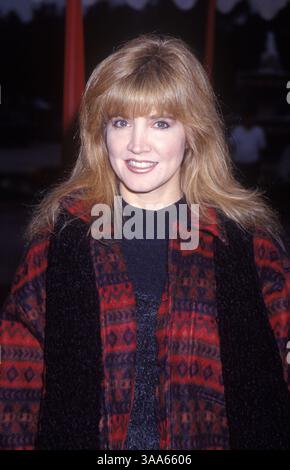 09 janv. 1995 ; Los Angeles, CA, États-Unis ; CRYSTAL BERNARD lors d'une tournée de presse de NBC. Banque D'Images