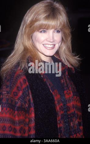 09 janv. 1995 ; Los Angeles, CA, États-Unis ; CRYSTAL BERNARD lors d'une tournée de presse de NBC. Banque D'Images