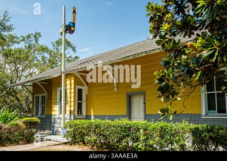 Indian River County Historical Society, 14th Avenue, Vero Beach, Floride Banque D'Images