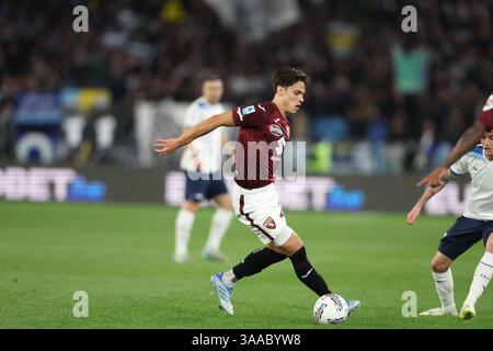 Rome, Italie. 31 mars 2025. Rome, Italie 31.03.2025 : lors du championnat italien de football Serie A Enilive 2024-2025 match SS Lazio vs Torino FC au Stadio Olimpico à Rome crédit : Agence photo indépendante/Alamy Live News Banque D'Images