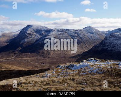 Buachaille Etive Mor de A' Chailleach, Glencoe, Écosse Banque D'Images