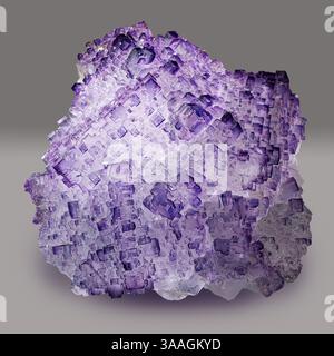 Fluorite, mine de Tule, melchor Muzquiz, Coahuila, Mexique Banque D'Images