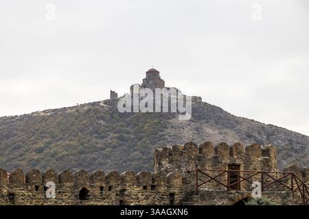 Église Svetitskhoveli (cathédrale) à Mtskheta, Géorgie, Asie Banque D'Images
