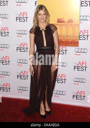 5 novembre 2015 - Hollywood, Californie, États-Unis - Melanie Laurent assiste au Gala de la soirée d'ouverture du AFI FEST 2015 première de ''By the Sea'' au TCL Chinese Theatre à Hollywood, Californie, le 5 octobre 2015. 2015 (crédit image : © Dave Longendyke/Globe photos via ZUMA Wire) Banque D'Images