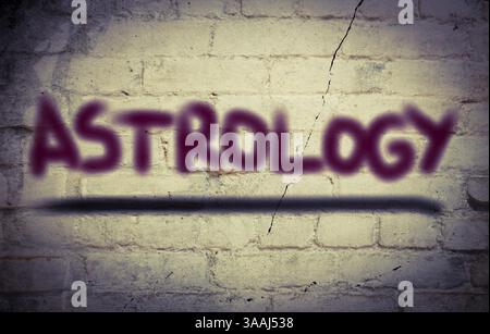 Concept d'astrologie Banque D'Images