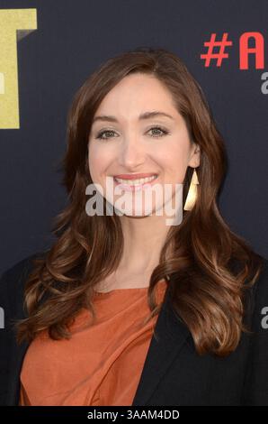 29 mars 2018 - Los Angeles, CA, États-Unis - LOS ANGELES - FEB 29 : Jamie Lee à la première HBO ''André le géant'' au Cinerama Dome le 29 février 2018 à Los Angeles, CA (crédit image : © Kathy Hutchins via ZUMA Wire) Banque D'Images