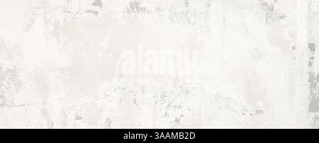 Une vue rapprochée de la texture rugueuse du mur en béton révèle la surface avec des variations subtiles de couleur gris clair et des imperfections. Banque D'Images