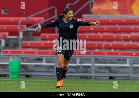 12 mai 2018 - Bridgeview, Illinois, États-Unis - Bridgeview, il - samedi 12 mai 2018 : Chicago Red Stars vs Houston Dash au Toyota Park. (Crédit image : © Daniel Bartel/ISIPhotos via ZUMA Wire) Banque D'Images