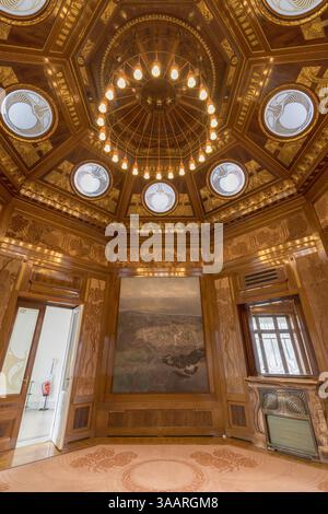 Otto Wagner Hofpavillon (Imperial Pavilion), art nouveau style, 1899, Hietzing, Vienne, Autriche Banque D'Images