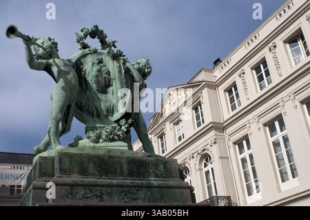13 septembre 2010 - Belgique - Palais de Charles de Lorraine, Eglise protestante de Bruxelles, Bruxelles, Belgique (crédit image : © via ZUMA Wire) Banque D'Images