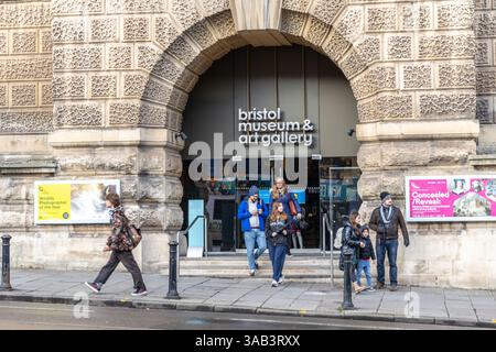 Bristol, Royaume-Uni - 11 novembre 2023 : Bristol Museum and Art Gallery. Banque D'Images