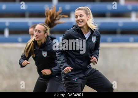 12 mai 2018 - Bridgeview, Illinois, États-Unis - Bridgeview, il - samedi 12 mai 2018 : Chicago Red Stars vs Houston Dash au Toyota Park. (Crédit image : © Daniel Bartel/ISIPhotos via ZUMA Wire) Banque D'Images