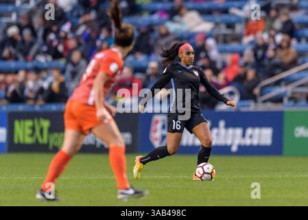 12 mai 2018 - Bridgeview, Illinois, États-Unis - Bridgeview, il - samedi 12 mai 2018 : Chicago Red Stars vs Houston Dash au Toyota Park. (Crédit image : © Daniel Bartel/ISIPhotos via ZUMA Wire) Banque D'Images