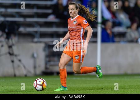 12 mai 2018 - Bridgeview, Illinois, États-Unis - Bridgeview, il - samedi 12 mai 2018 : Chicago Red Stars vs Houston Dash au Toyota Park. (Crédit image : © Daniel Bartel/ISIPhotos via ZUMA Wire) Banque D'Images