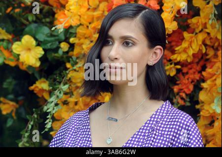 JERSEY JERSEY City, NJ - 02 JUIN : invité assiste à la 11e classique annuelle de polo Veuve Clicquot au Liberty State Park le 2 juin 2018 à Jersey City, New Jersey....personnes : invité (crédit image : © SMG via ZUMA Wire) Banque D'Images