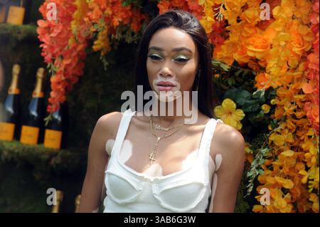 JERSEY JERSEY City, NJ - 02 JUIN : Winnie Harlow assiste à la 11e classique annuelle de polo Veuve Clicquot au Liberty State Park le 2 juin 2018 à Jersey City, New Jersey....personnes : Winnie Harlow (crédit image : © SMG via ZUMA Wire) Banque D'Images