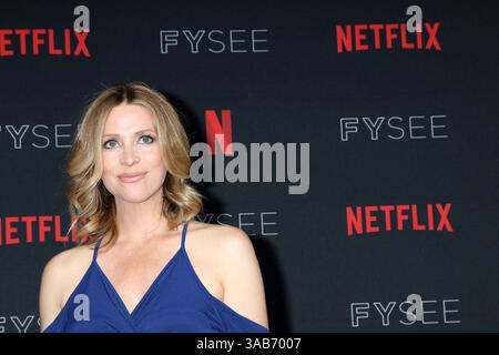 6 mai 2018 - Los Angeles, CA, États-Unis - LOS ANGELES - 6 MAI : jolie Jenkins à l'événement de lancement Netflix FYSEE aux Raleigh Studios le 6 mai 2018 à Los Angeles, CA (crédit image : © Kathy Hutchins via ZUMA Wire) Banque D'Images