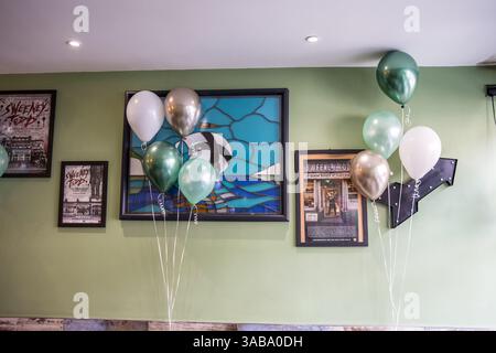 Harringtons Eel, Pie & Mash shop à Tooting le dernier jour. Banque D'Images