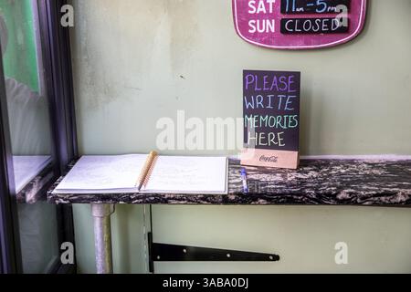 Harringtons Eel, Pie & Mash shop à Tooting le dernier jour. Banque D'Images
