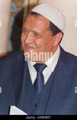 Paris, France. 06 mars 2025. L’Imam Chalghoumi assiste à Peace Iftar à l’Hôtel du Collectionneur le 06 mars 2025 à Paris, France. Banque D'Images