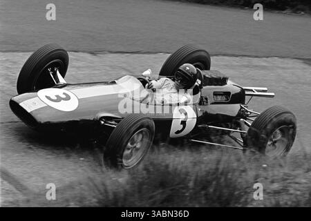 Jim Clark (GBR) Lotus 25 a terminé deuxième... Grand Prix d'Allemagne, Nurburgring, 4 août 1963. (Crédit image : ©Sutton Motorsports/ZUMA Press) Banque D'Images