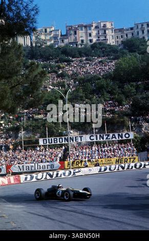 Jim Clark (GBR) Lotus 25. DNF. ..Monaco Grand Prix, Monaco, Monte Carlo, 22 juin 1966 (image crédit : ©Sutton Motorsports/ZUMA Press) Banque D'Images