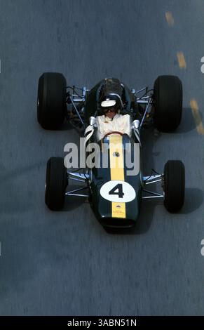 Jim Clark (GBR) Lotus 25 DNF...Grand Prix de Monaco, Monaco, Monte Carlo, 22 juin 1966 (crédit image : ©Sutton Motorsports/ZUMA Press) Banque D'Images