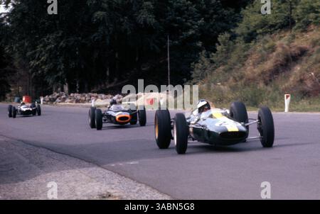 Vainqueur de la course Jim Clark (GBR) Lotus 25...Grand Prix de Belgique, Spa-Francorchamps, 14 juin 1964. (Crédit image : ©Sutton Motorsports/ZUMA Press) Banque D'Images