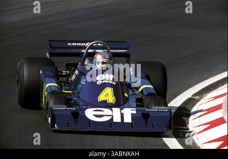 Patrick Depailler (FRA) Tyrrell P34 a terminé septième. . Grand Prix de Hollande, RD12, Zandvoort, Hollande, 29 août 1976..meilleure IMAGE (crédit image : ©Sutton Motorsports/ZUMA Press) Banque D'Images