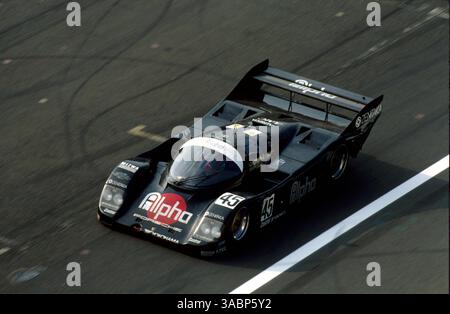 TIFF Needell (GBR) / David Sears (GBR) / Anthony Reid (GBR) Alpha Racing Team Porsche 962C a terminé à la 3ème place..les 24 heures du Mans, le Mans, France, 16-17 juin 1990. (Crédit image : ©Sutton Motorsports/ZUMA Press) Banque D'Images