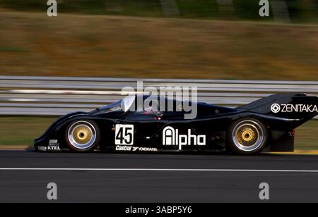 TIFF Needell (GBR) / David Sears (GBR) / Anthony Reid (GBR) Alpha Racing Team Porsche 962C a terminé à la 3ème place..les 24 heures du Mans, le Mans, France, 16-17 juin 1990. (Crédit image : ©Sutton Motorsports/ZUMA Press) Banque D'Images