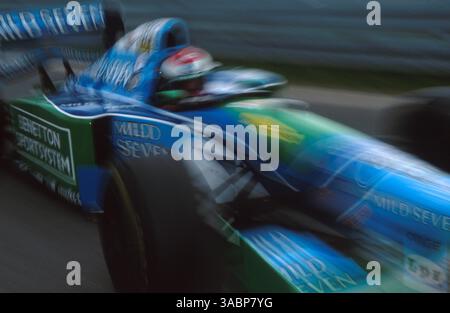 Jos Verstappen (NED) Benetton B194, 5e place..GP portugais, Estoril, 25 septembre 1994 (crédit image : ©Sutton Motorsports/ZUMA Press) Banque D'Images