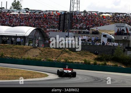 Fernando Alonso (ESP) McLaren MP4-22 ..Formula One World Championship, Rd 11, Grand Prix de Hongrie, course, Budapest, Hongrie, dimanche 5 août 2007. (Crédit image : ©Sutton Motorsports/ZUMA Press) RESTRICTIONS : DROITS en Amérique du Nord et du Sud SEULEMENT ! Banque D'Images