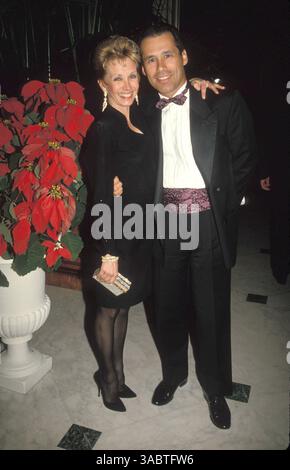 05 août 1999 - Los Angeles, CA, États-Unis - L'actrice SANDY DUNCAN et son mari sont représentés sur une photo de 1989. (Crédit image : © Kathy Hutchins/ZUMA Press) Banque D'Images