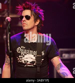 10 janvier 2008 - San Diego, Californie, États-Unis - RACHEL BOLAN de Skid Row se produit en concert à la House of Blues de San Diego. (Crédit image : © Roger Williams/ZUMA Press) Banque D'Images