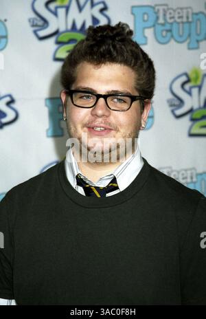 07 août 2004 ; Hollywood, CA, États-Unis ; JACK OSBOURNE à la fête des adolescents 2004 à Hollywood Hills. Banque D'Images