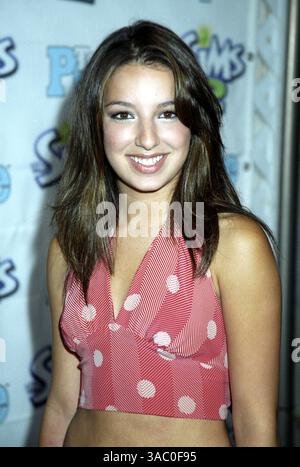 07 août 2004 ; Hollywood, CA, États-Unis ; VANESSA LENGIES à la fête des adolescents 2004 dans les collines d'Hollywood. Banque D'Images
