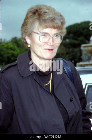 09 janv. 1995 - Los Angeles, CA, États-Unis - col. MARGERETHE CAMMERMEYER à la tournée de presse de NBC. (Crédit image : © Kathy Hutchins/ZUMA Press) Banque D'Images